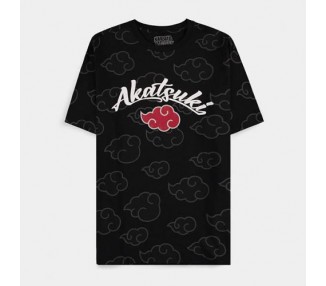 Naruto Shippuden T-Shirt (XXL) Man: Akatsuki All Over