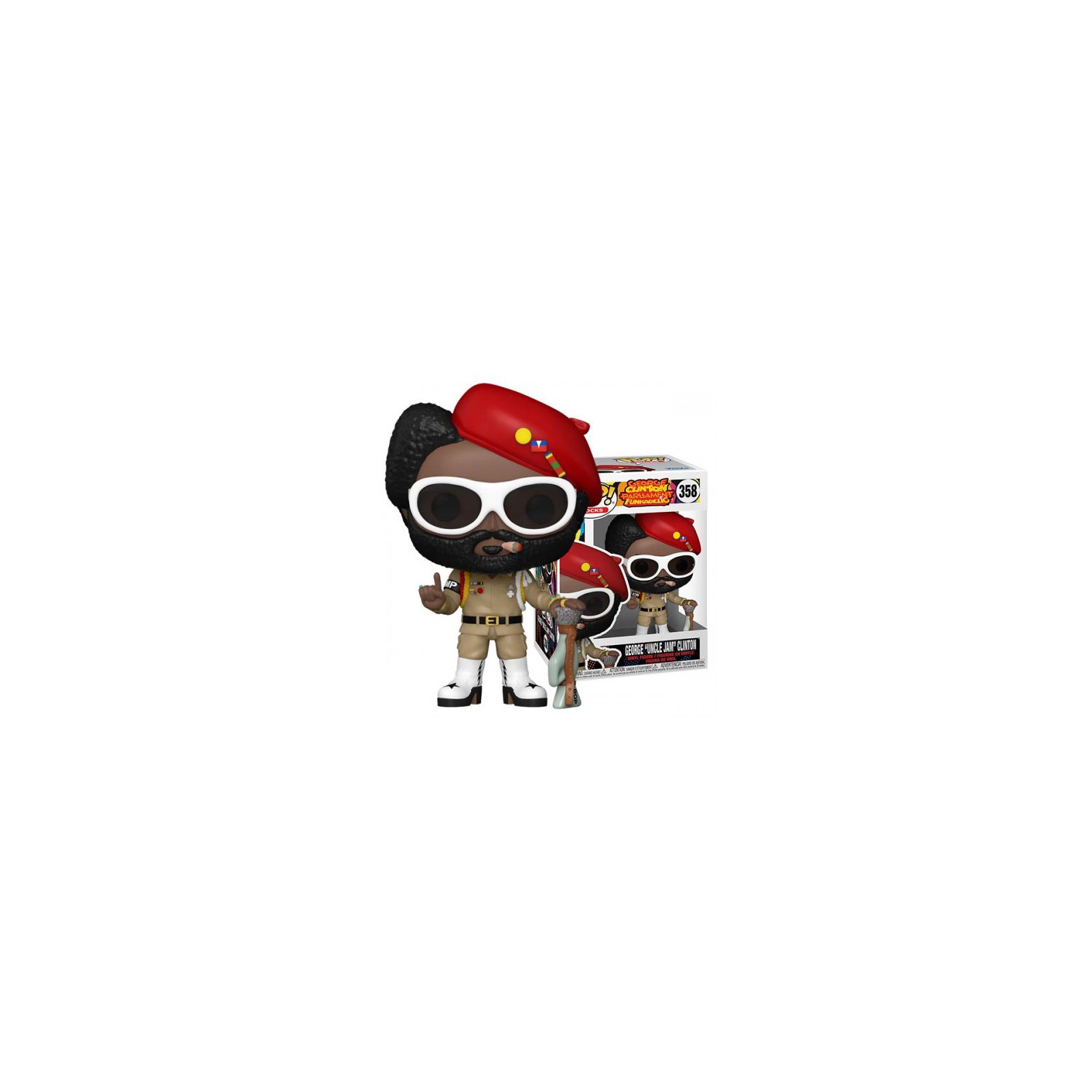 Funko POP! GCPF: George Uncle Jam Clinton (358)