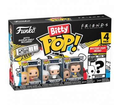 Funko Bitty POP! 4 Pack Friends: Phoebe Buffay