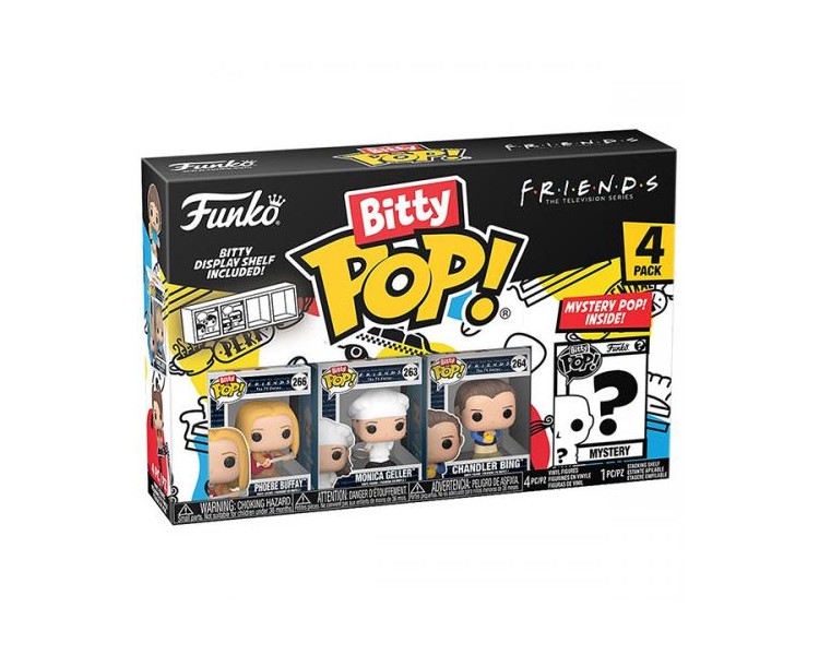 Funko Bitty POP! 4 Pack Friends: Phoebe Buffay