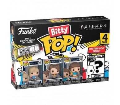 Funko Bitty POP! 4 Pack Friends: 80s Rachel Green