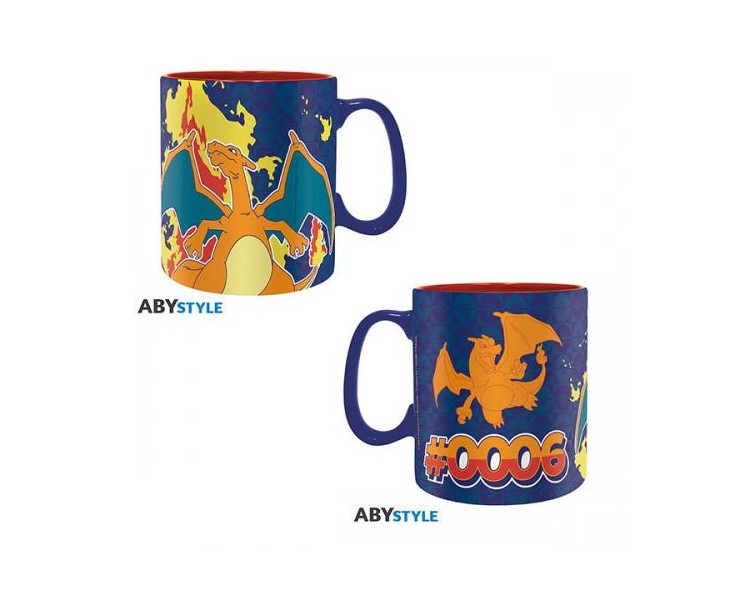 Pokemon Tazza 460ml: Charizard Foil