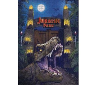 Jurassic Parl Puzzle: Night at the Park 1000 Pezzi