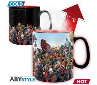 Marvel Tazza Heat Change 460ml: Marvel Heroes