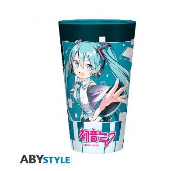 Hatsune Miku Large Glass 400ml: Musical City