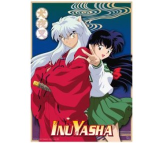 Inuyasha Poster Chibi: Inuyasha & Kagome 52x38cm