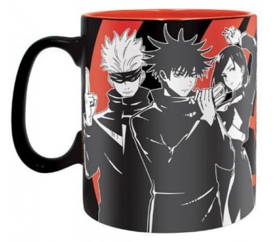 Jujutsu Kaisen Tazza Heat 460ml: Group Black/White