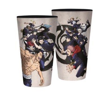 Jujutsu Kaisen Large Glass 400ml: Tokyo vs Kyoto