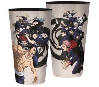 Jujutsu Kaisen Large Glass 400ml: Tokyo vs Kyoto