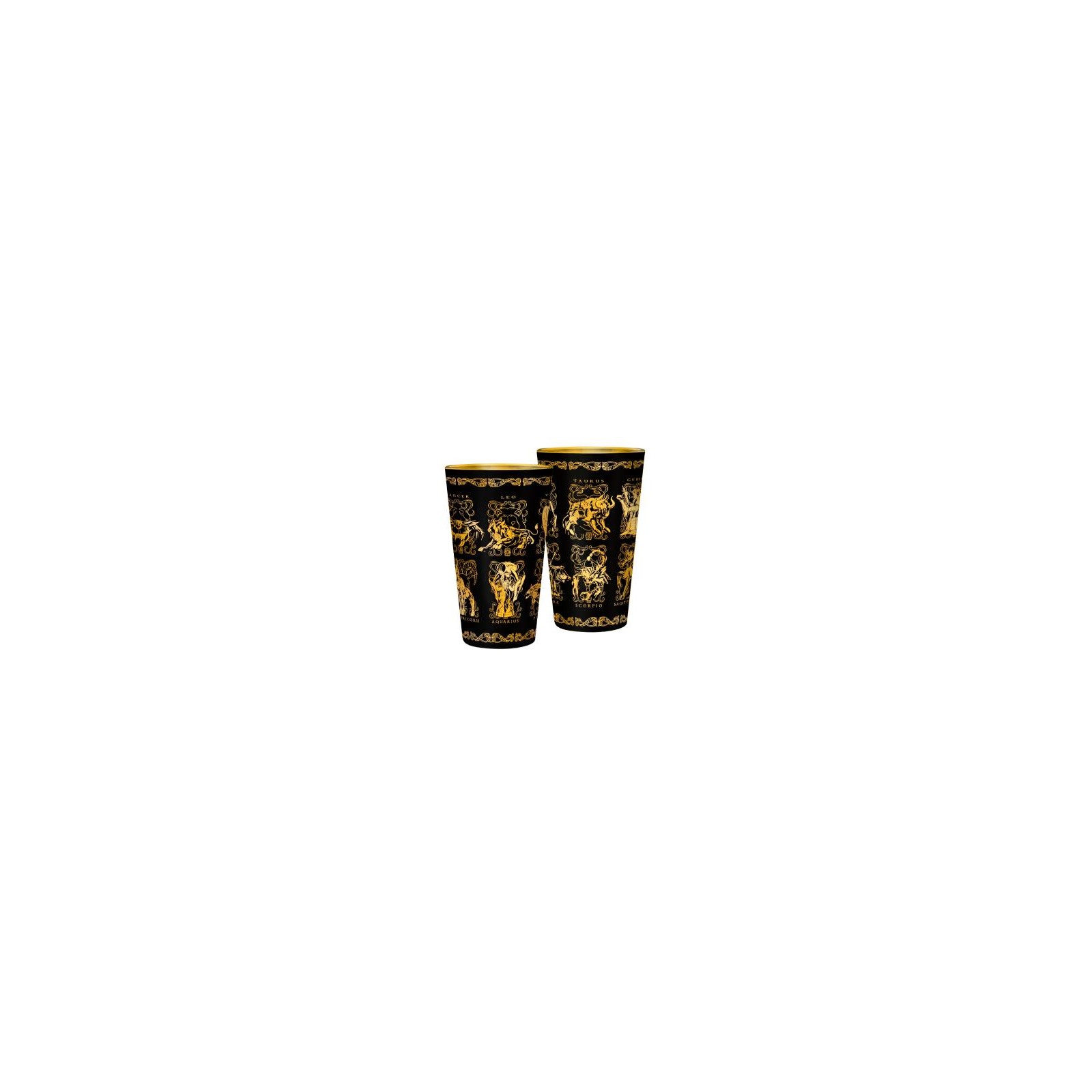 Saint Seiya Large Glass 400ml: Gold Cloths