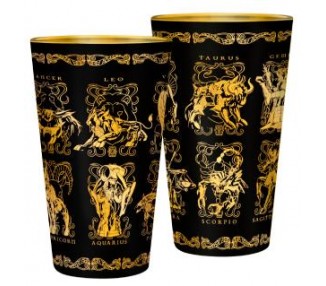 Saint Seiya Large Glass 400ml: Gold Cloths