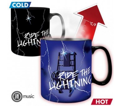 Metallica Tazza Heat Change 460ml: Ride the Lightning