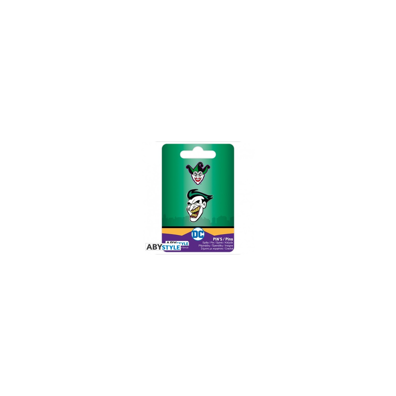 DC Comics Pin Spilla Badge: Joker 3cm