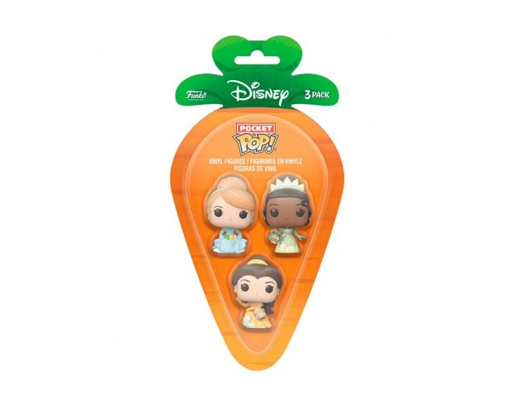 Funko POP! Carrot Pocket: Princess Cinderella Tiana Bella