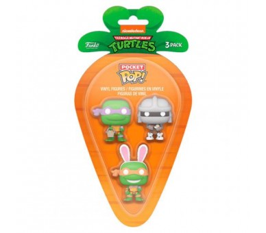 Funko POP! Carrot Pocket: Donatello Shredder Michelangelo