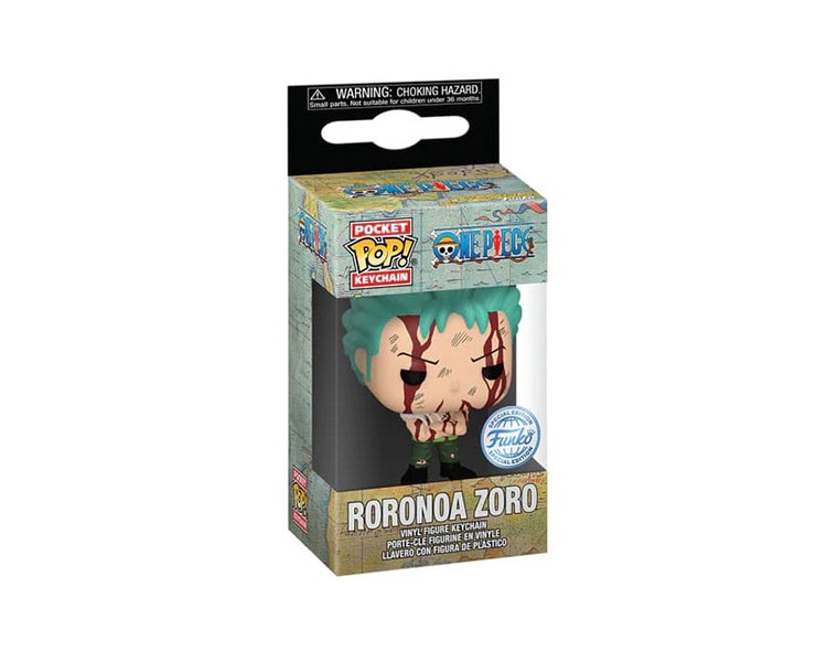 Key Funko POP! One Piece: Roronoa Zoro Nothing Happened EXM