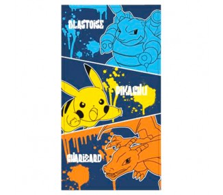 Pokemon Telo Mare Microfibra Trio (140x70)