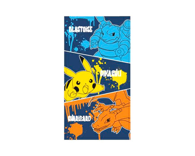 Pokemon Telo Mare Microfibra Trio (140x70)