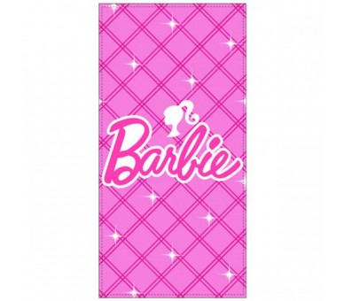 Barbie Telo Mare Microfibra Barbie Logo Scritta (140x70)