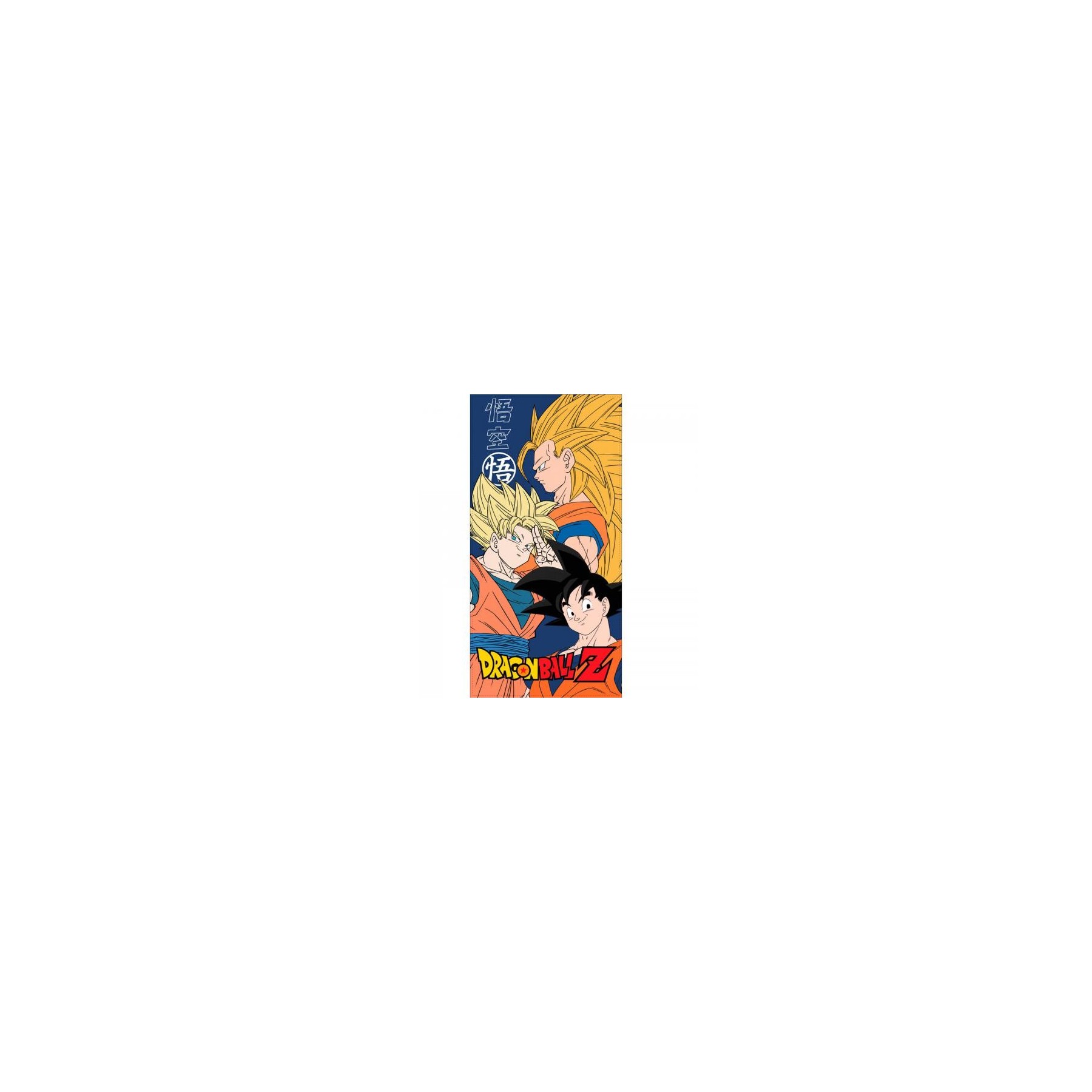 Dragon Ball Z Telo Mare Microfibra Trio (140x70)