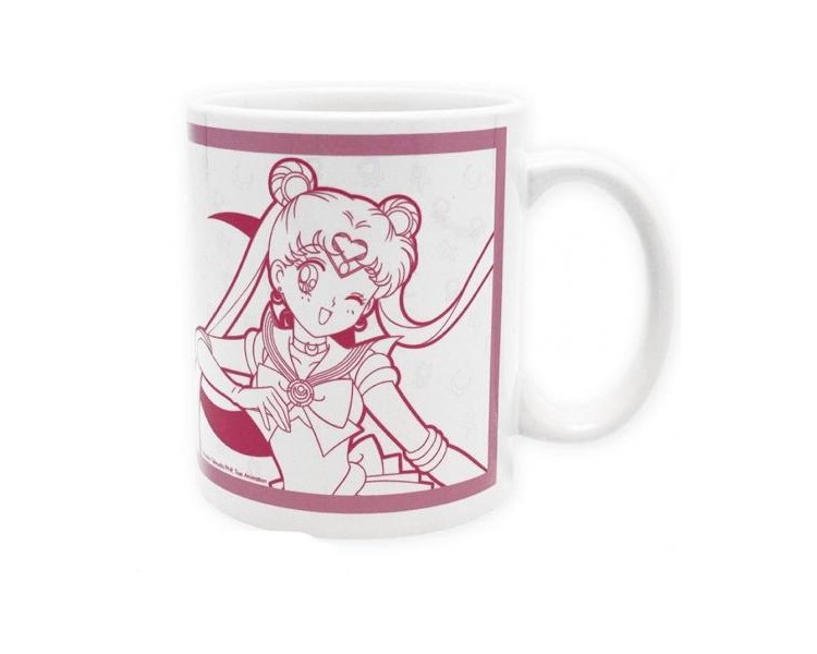 Sailor Moon Tazza 320ml Subli: Sailor Moon&Luna