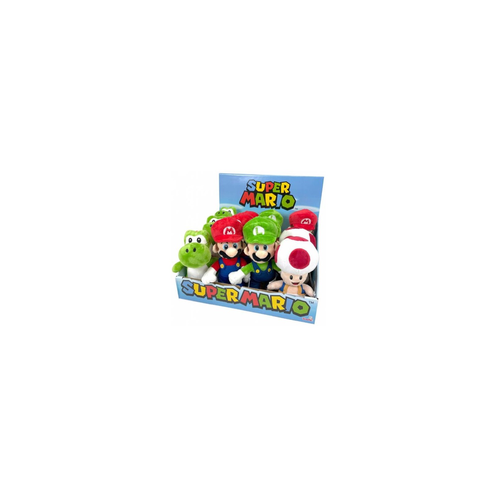 Super Mario Bros (12pz) Peluche 20cm