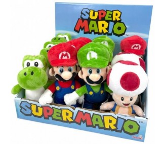 Super Mario Bros (12pz) Peluche 20cm