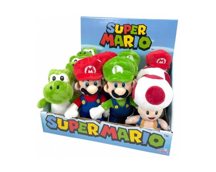 Super Mario Bros (12pz) Peluche 20cm