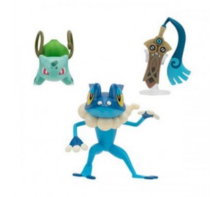 AF Pokemon Battle 3Pack Honedge, Bulbasaur, Frogadier 5cm