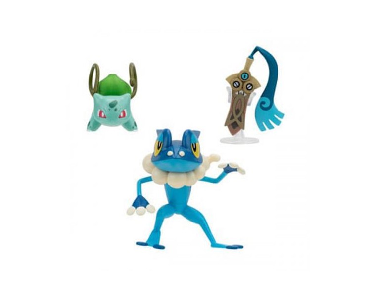 AF Pokemon Battle 3Pack Honedge, Bulbasaur, Frogadier 5cm