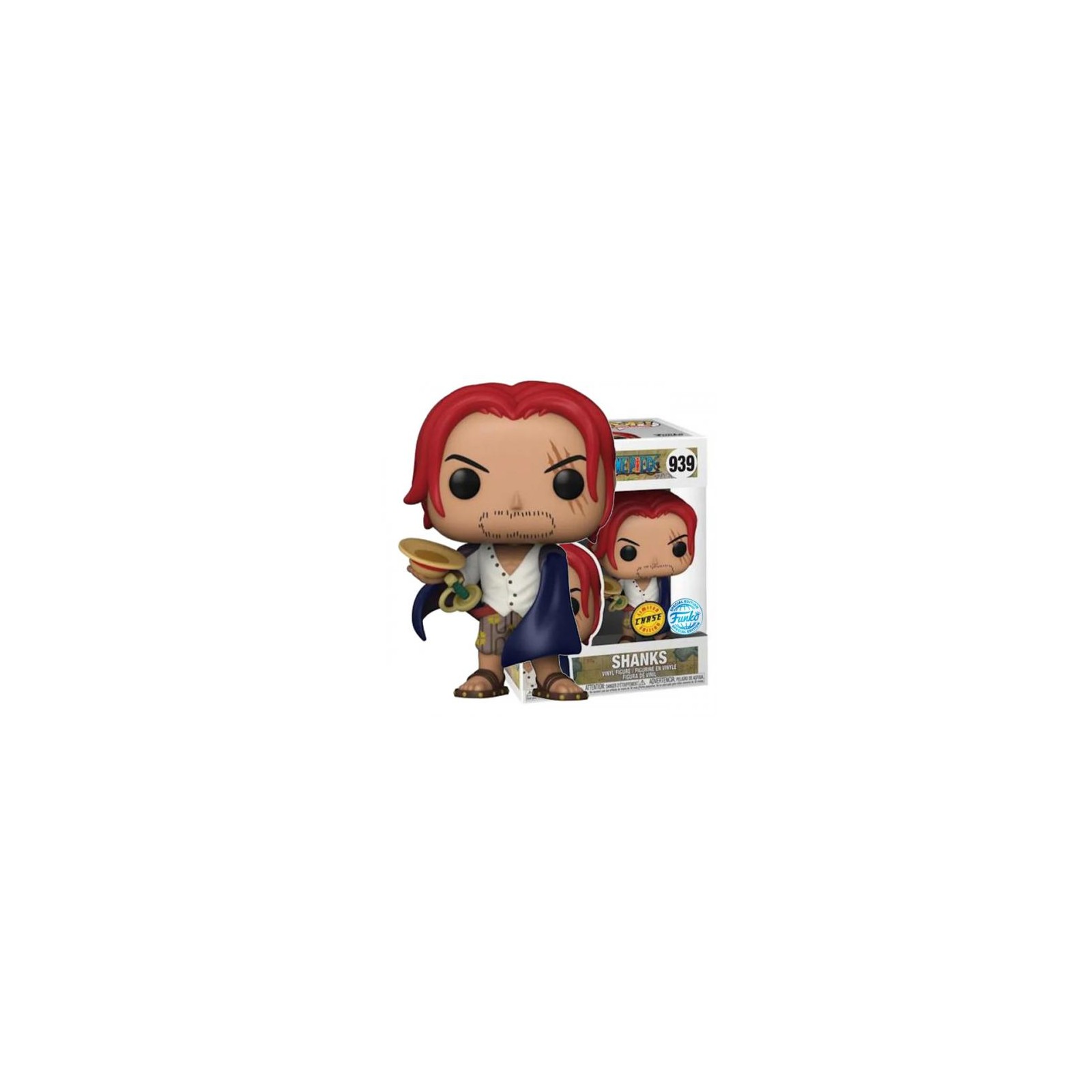 Funko POP! One Piece: Shanks (939) CHASE EXM