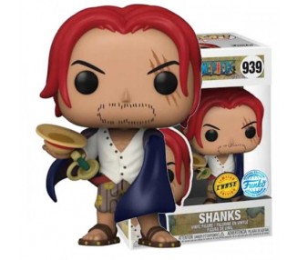 Funko POP! One Piece: Shanks (939) CHASE EXM