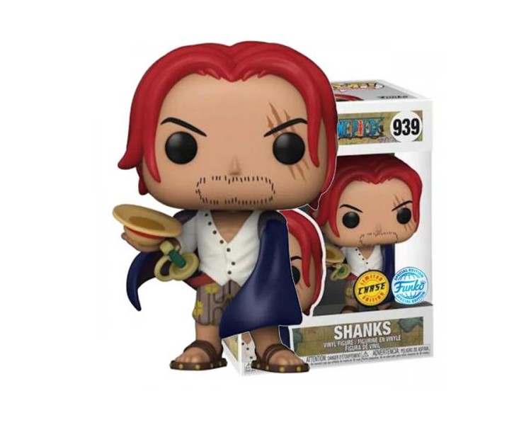 Funko POP! One Piece: Shanks (939) CHASE EXM