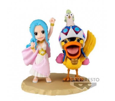 One Piece WCF Log Stories: Nefeltari Vivi & Karoo 7cm