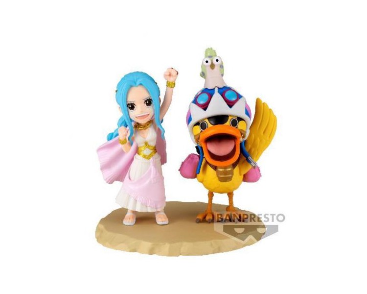 One Piece WCF Log Stories: Nefeltari Vivi & Karoo 7cm