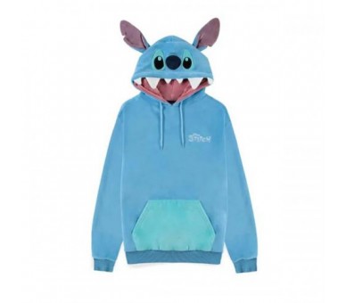 Lilo & Stitch Felpa Cappuccio (L): Stitch Hoodie