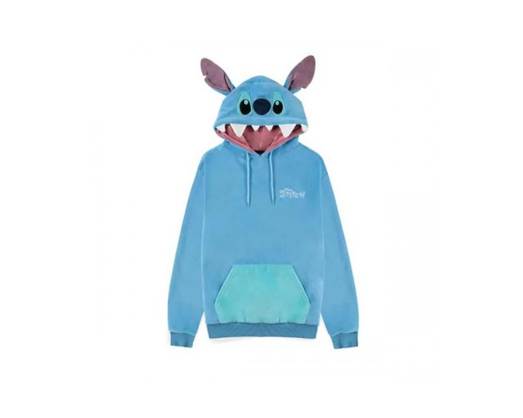 Lilo & Stitch Felpa Cappuccio (L): Stitch Hoodie