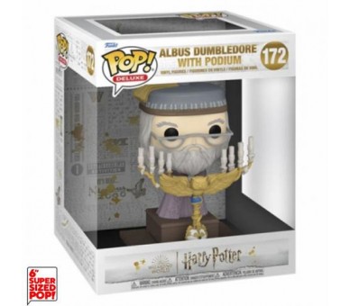 Funko POP! Harry Potter: Albus Dumbledore w/Podio (172) DLX