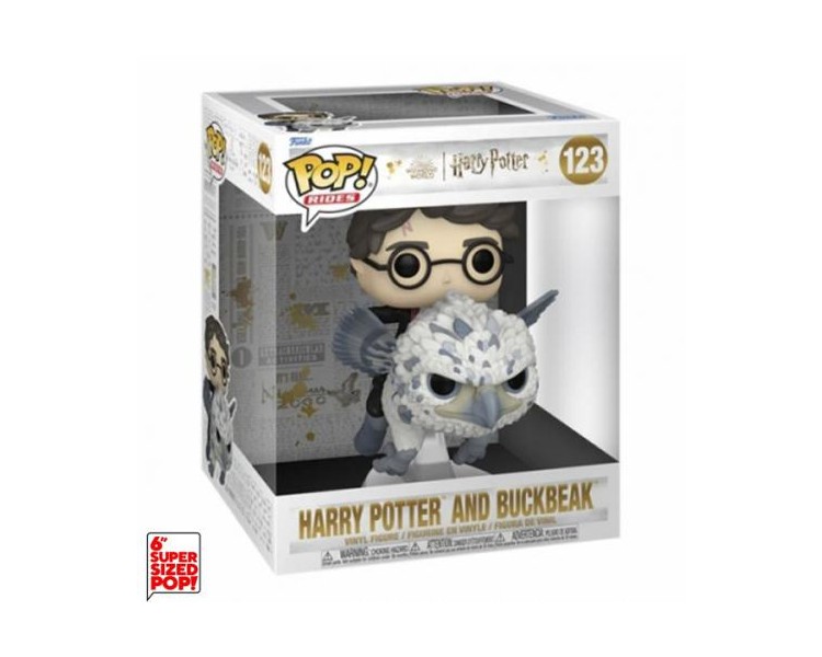 Funko POP! Harry Potter: Harry Potter w/Buckbeak (123) DLX