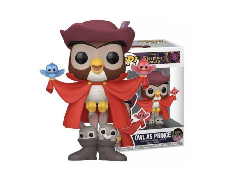 Funko POP! Sleeping Beauty 65Th: Owl as Prince (1458)