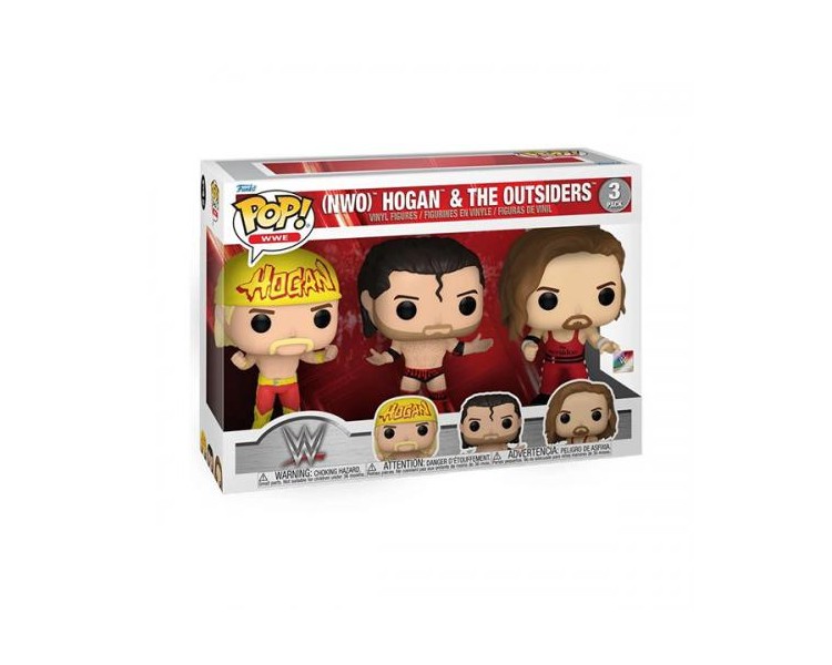 Funko POP! WWE: Hogan & Outsiders (3PK)