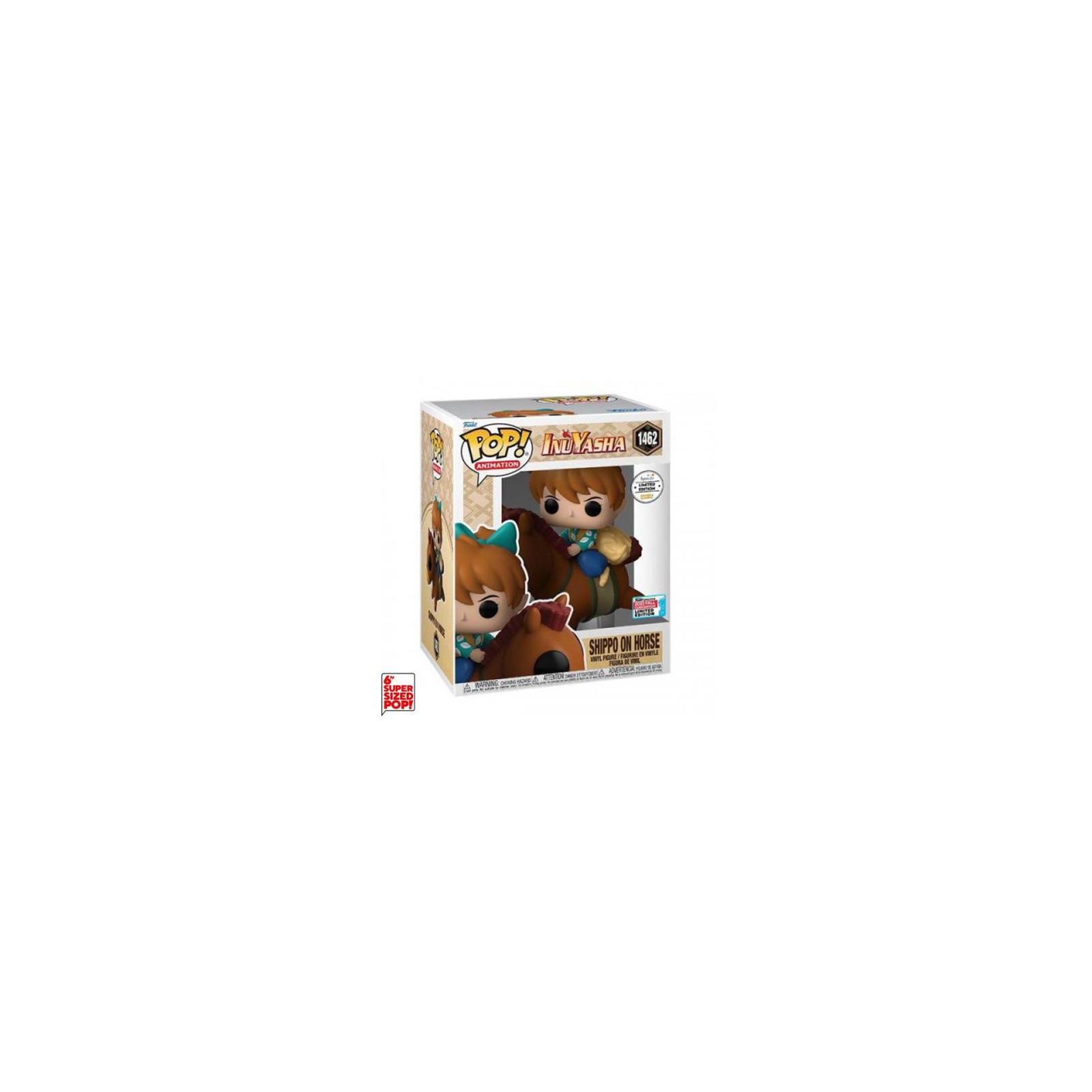 Funko POP! Inuyasha: Shippo on Horse (1462) EXM DLX