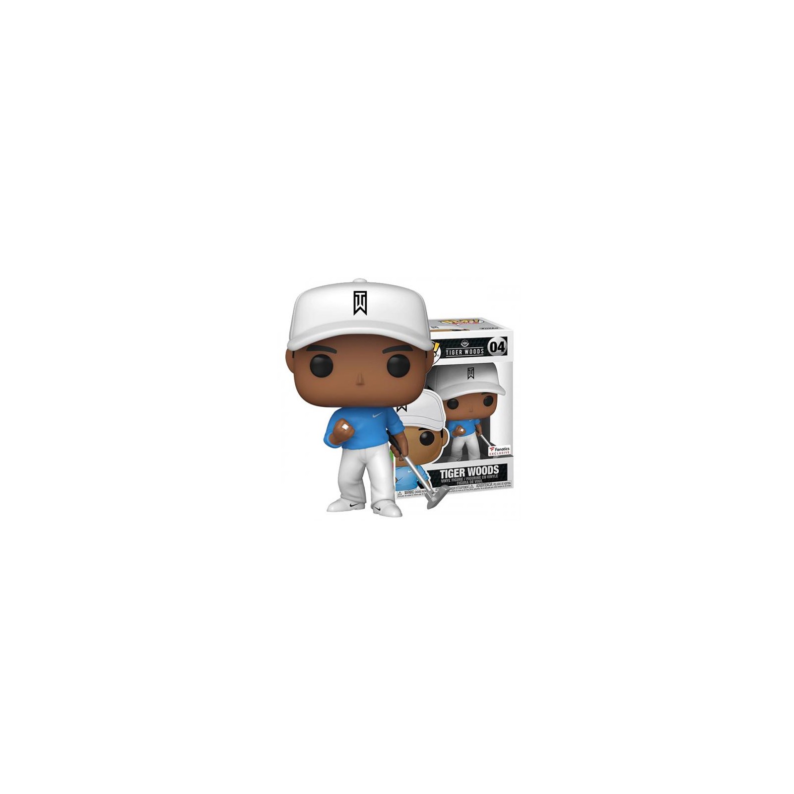 Funko POP! Tiger Woods: Tiger Woods (Blue Shirt) (04) EXM