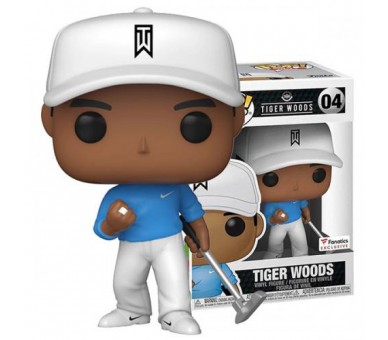 Funko POP! Tiger Woods: Tiger Woods (Blue Shirt) (04) EXM