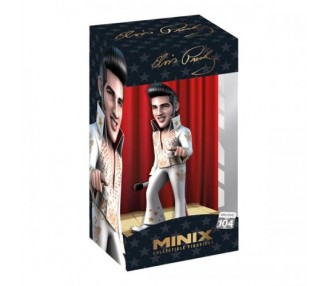 Minix Collectible Fig: Elvis Presley White 12cm