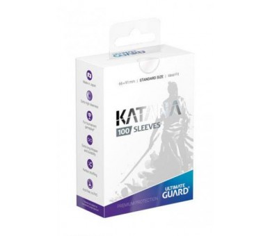 Ultimate Guard Katana Sleeves Standard Size Transp 100pz