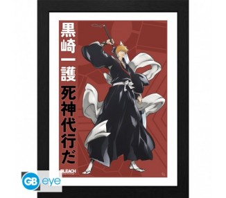 Bleach TYBW Framed Print: Ichigo 30x40cm