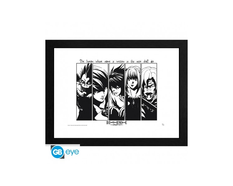 Death Note Framed Print: Usual Suspects 30x40cm