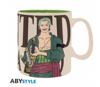 One Piece Tazza 460ml: Zoro & Wanted