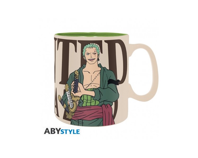 One Piece Tazza 460ml: Zoro & Wanted